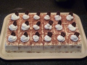 tiramisu kostky